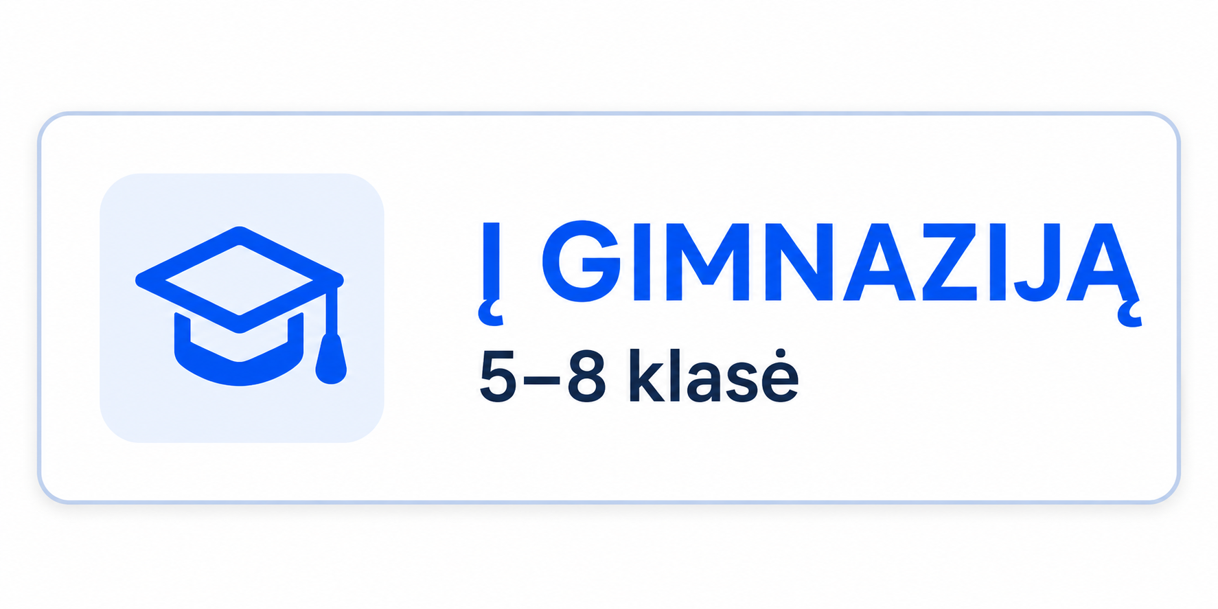 Į gimnaziją