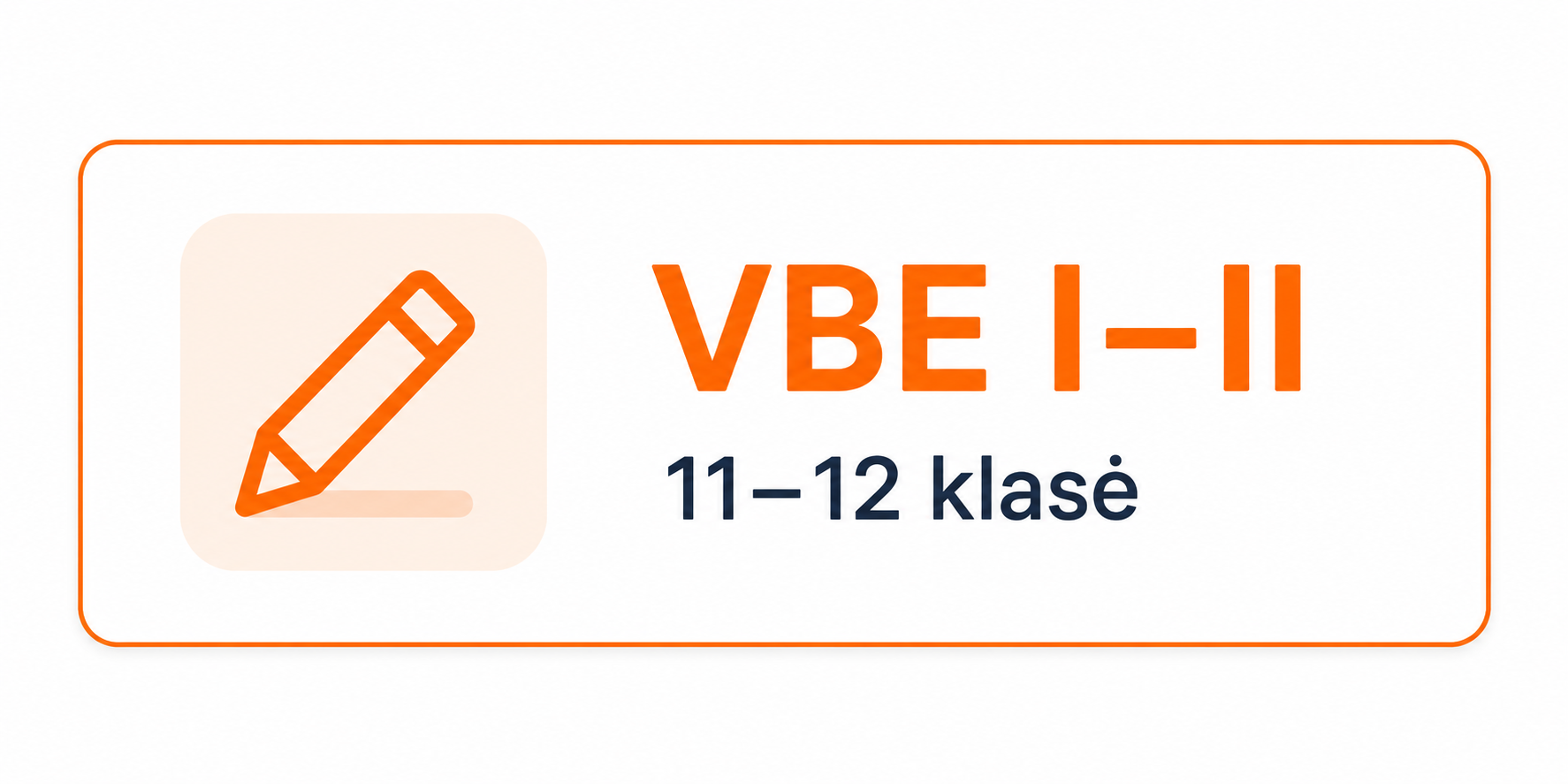VBE I-II